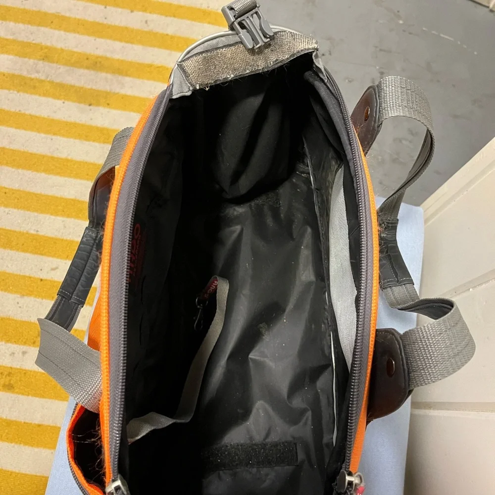 Argo orange dog carrier